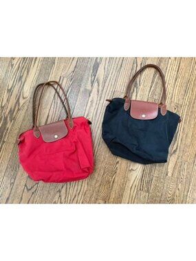 Lot of 2 Small Longchamp Bags